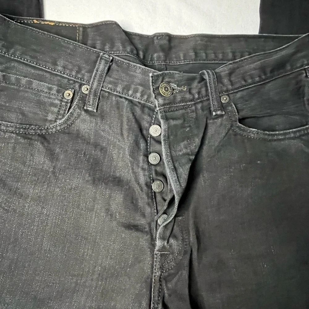 Levi's Men's Charcoal Straight Jeans